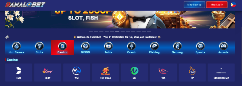 Panalobet Online Casino Philippines – Play Slots, Live Casino & Sabong | Sign Up Free 34P Bonus panalobet casino game