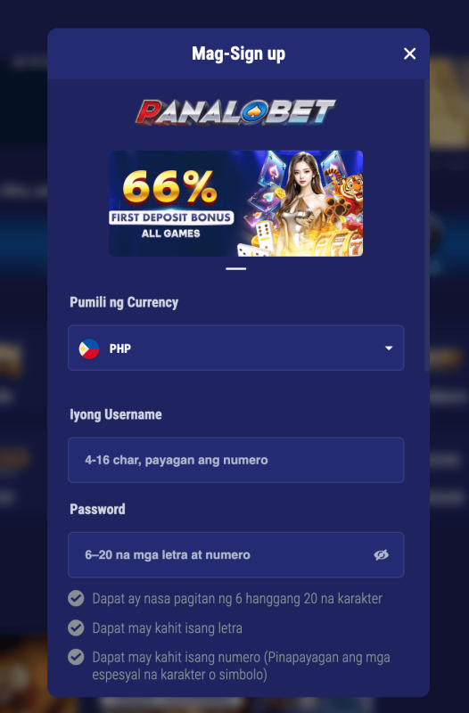 Panalobet Online Casino Philippines – Play Slots, Live Casino & Sabong | Sign Up Free 34P Bonus Sign Up