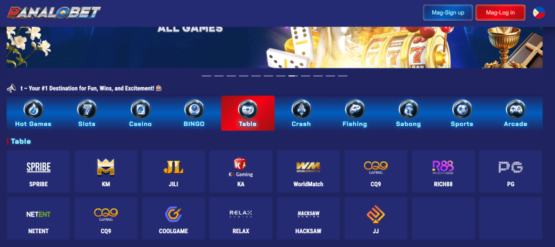 Panalobet Online Casino Philippines – Play Slots, Live Casino & Sabong | Sign Up Free 34P Bonus Panalobet table games